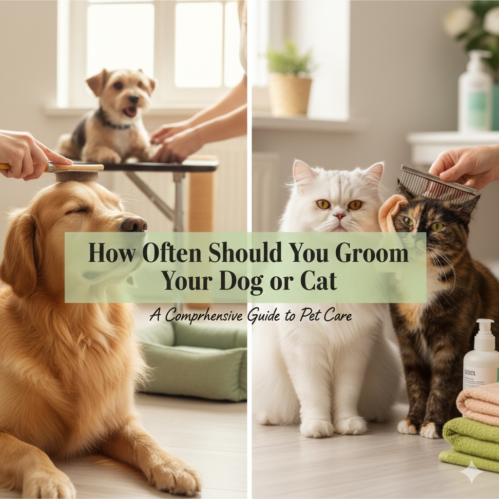 How Often Should You Groom Your Dog or Cat