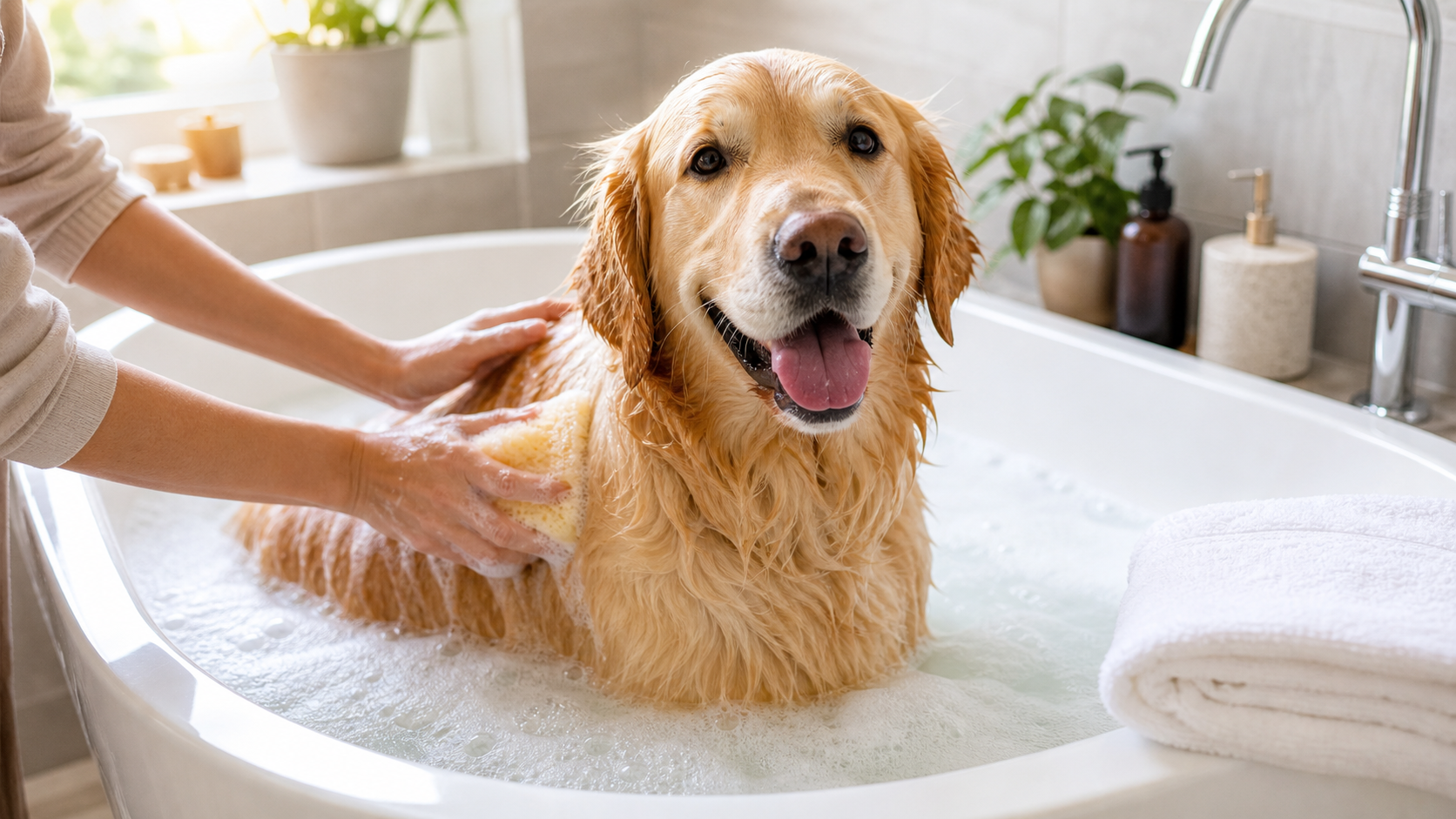 How to Make Bath Time Easier for Pets