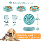 Healthy Eating Slow Feeder Bowl for Dogs