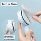 Self-Cleaning Pet Grooming Brush for Dogs and Cats