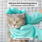 Gentle Grooming Glove for Dogs and Cats