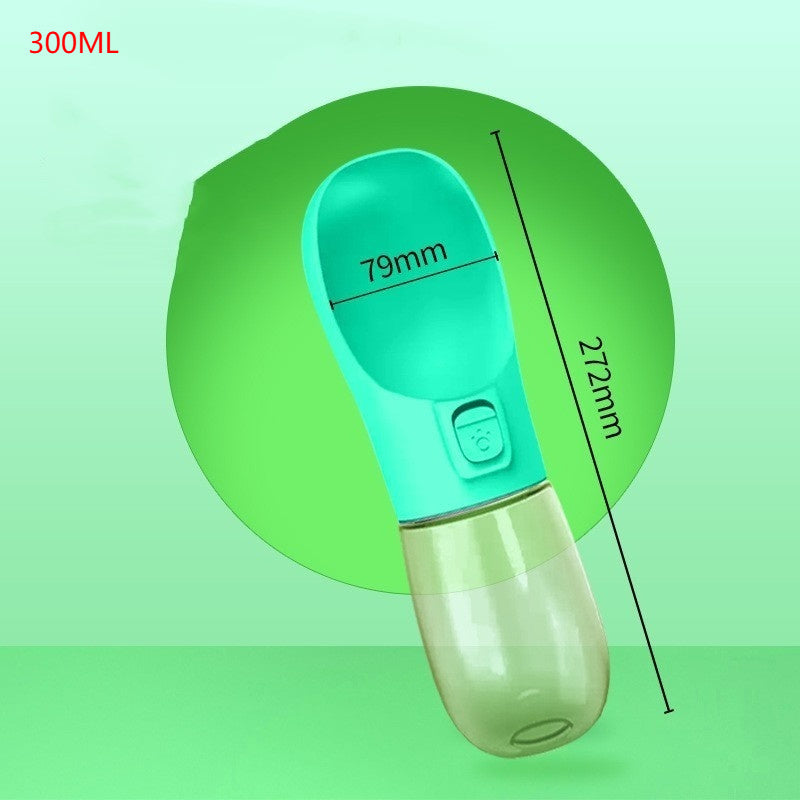 Portable Pet Water Bottle Feeder Bowl Keeps Dogs Hydrated On Adventures