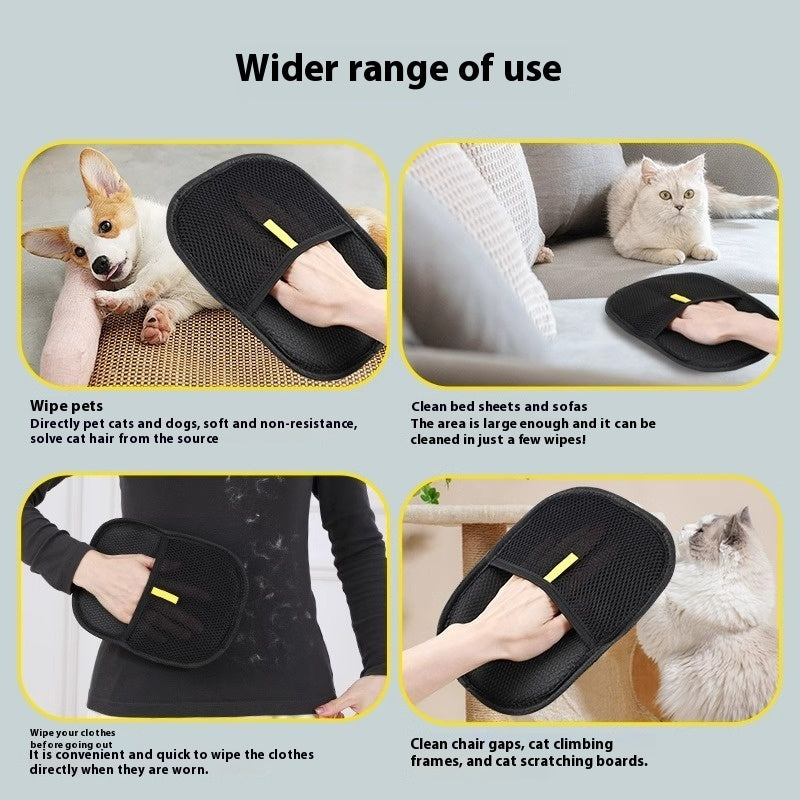 Pet Hair Remover Glove for Clothes, Furniture, and Couches