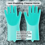 Gentle Grooming Glove for Dogs and Cats