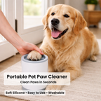 Portable Pet Paw Cleaner for Muddy Paws