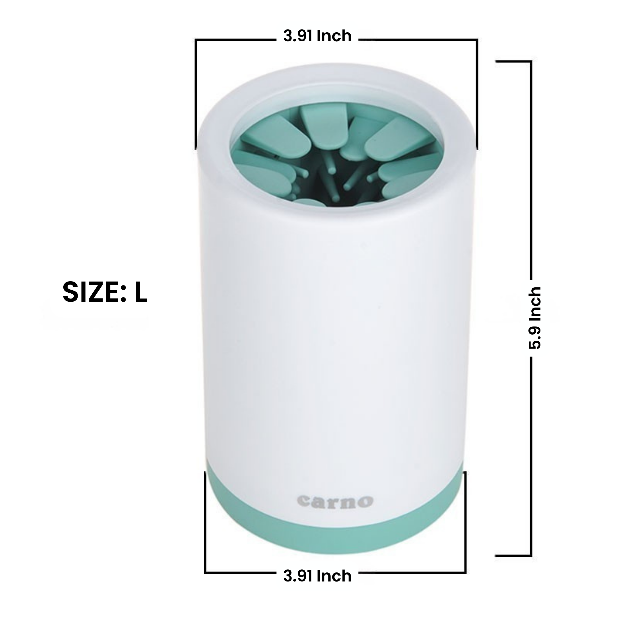 Portable Pet Paw Cleaner for Muddy Paws