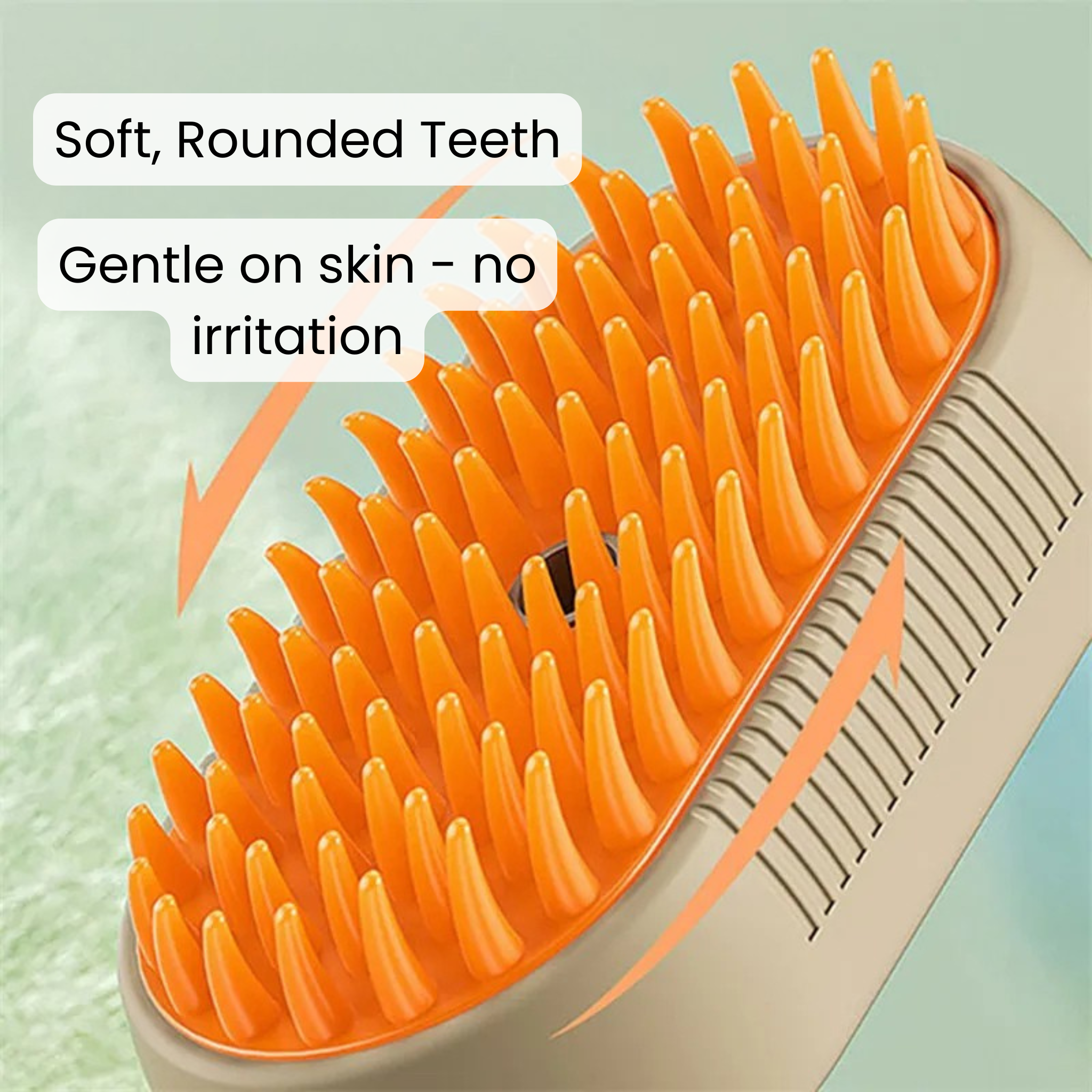 3-in-1 Steam Pet Brush for Gentle Fur Removal