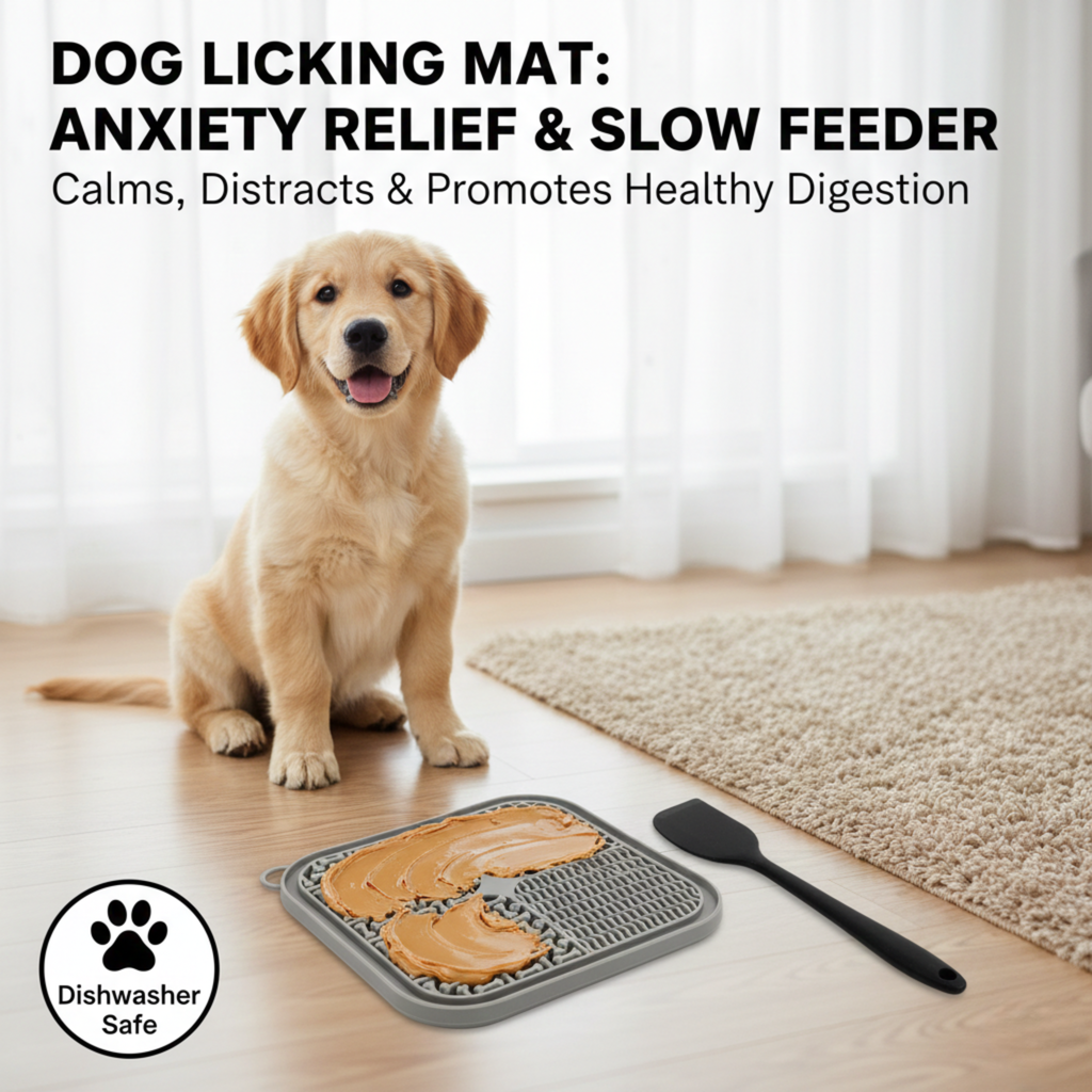 Calm & Happy Pet Licking Mat: The Ultimate Anxiety Reliever