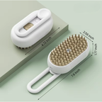 3-in-1 Steam Pet Brush for Gentle Fur Removal