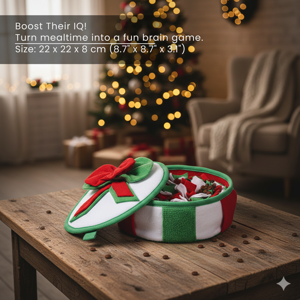 Interactive Dog Toy Smell Mat Puzzle Makes Mealtime Fun Engaging