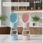 Portable Pet Water Bottle Feeder Bowl Keeps Dogs Hydrated On Adventures