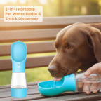 Portable Pet Water Bottle Feeder Bowl Keeps Dogs Hydrated On Adventures