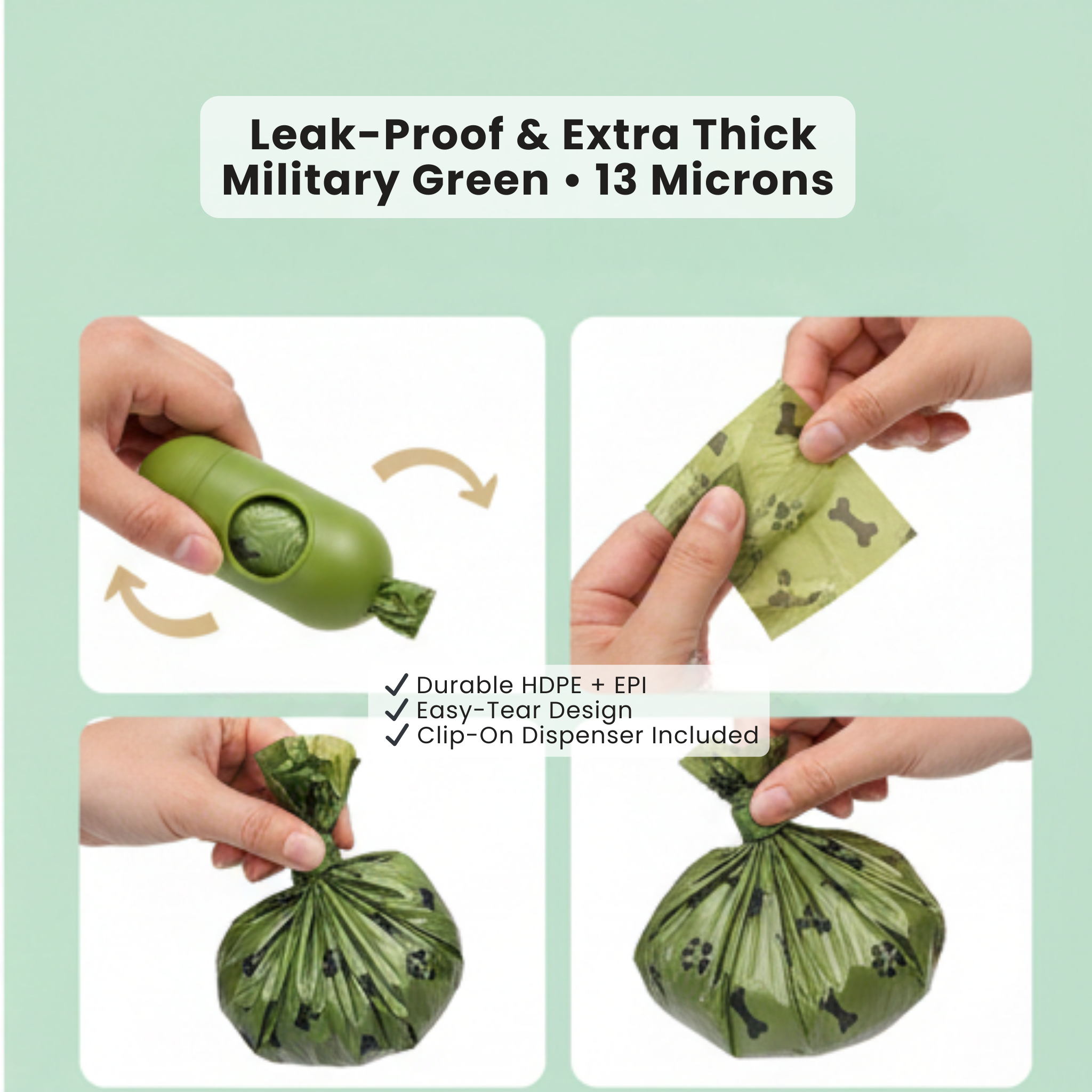 Degradable Dog Poop Bags Keep Walks Clean Eco‑Friendly Hassle‑Free Always