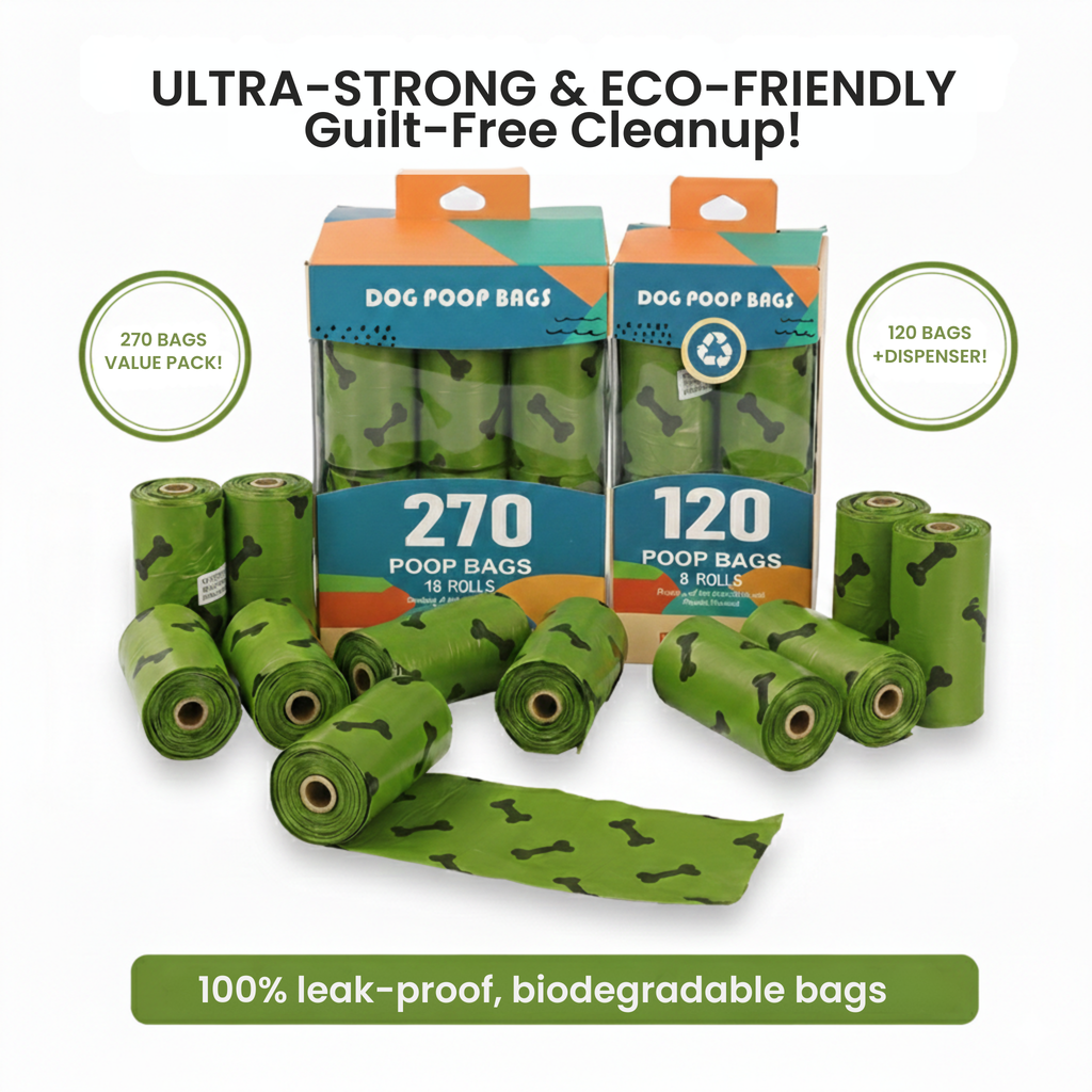 Degradable Dog Poop Bags Keep Walks Clean Eco‑Friendly Hassle‑Free Always