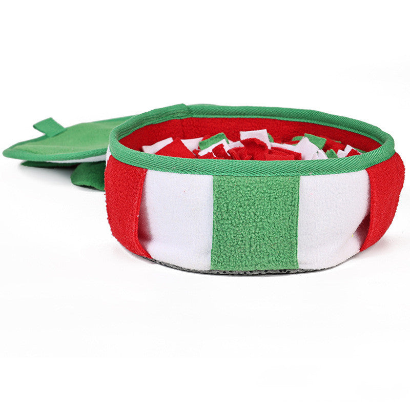 Interactive Dog Toy Smell Mat Puzzle Makes Mealtime Fun Engaging