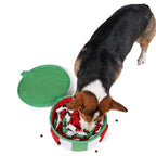 Interactive Dog Toy Smell Mat Puzzle Makes Mealtime Fun Engaging