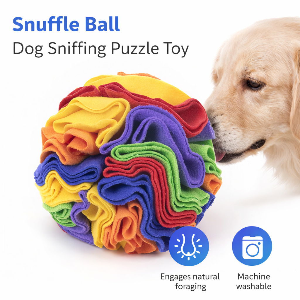 Snuffle Ball Puzzle Toy for Smart, Happy Pets