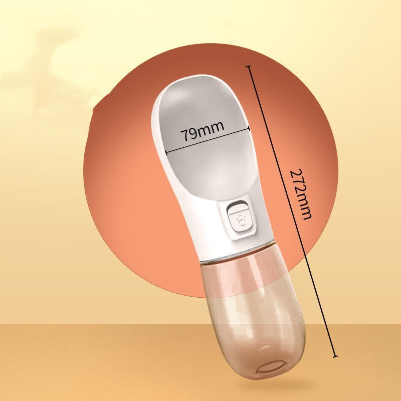 Portable Pet Water Bottle Feeder Bowl Keeps Dogs Hydrated On Adventures