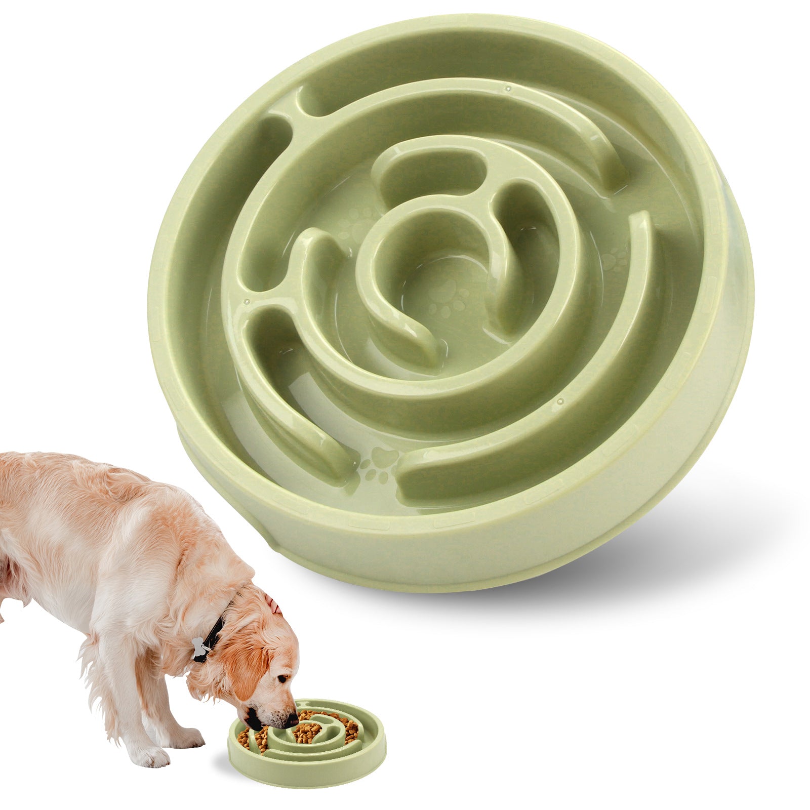 Healthy Eating Slow Feeder Bowl for Dogs