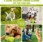 Tough Natural Rubber Chew Toy for Happy, Busy Dogs