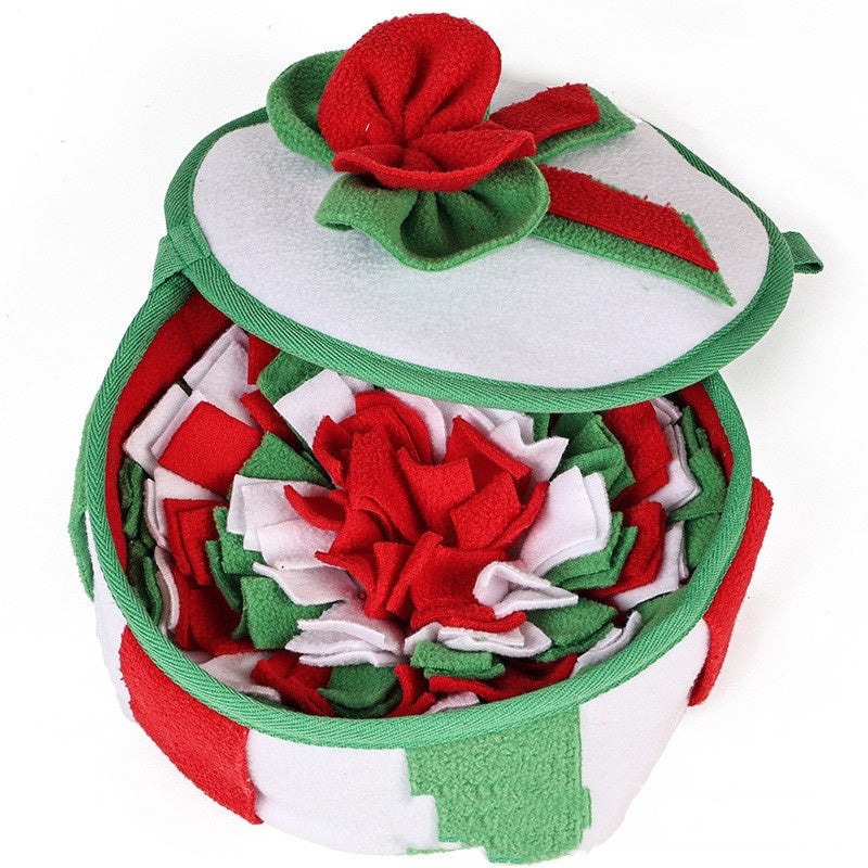 Interactive Dog Toy Smell Mat Puzzle Makes Mealtime Fun Engaging