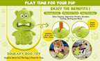 Tough Natural Rubber Chew Toy for Happy, Busy Dogs