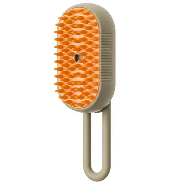 3-in-1 Steam Pet Brush for Gentle Fur Removal